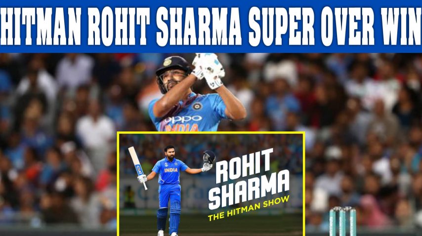 Hitman Rohit Sharma Super Over Win | India 1st T20I Series Win In New Zealand
