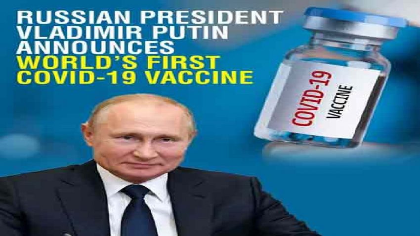 President Putin announces first corona vaccine registered in Russia