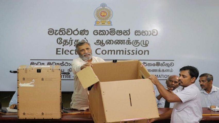 Parliamentary election results in Sri Lanka