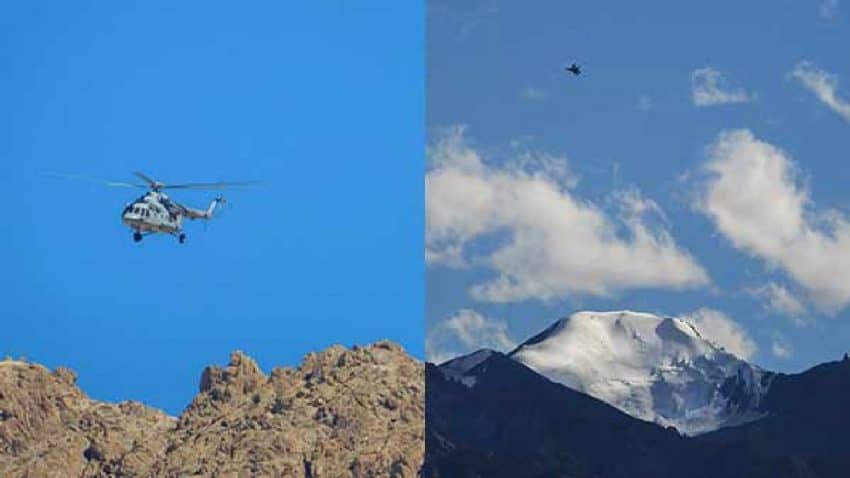 Indian Army likes Ladakh mountain without censor camera