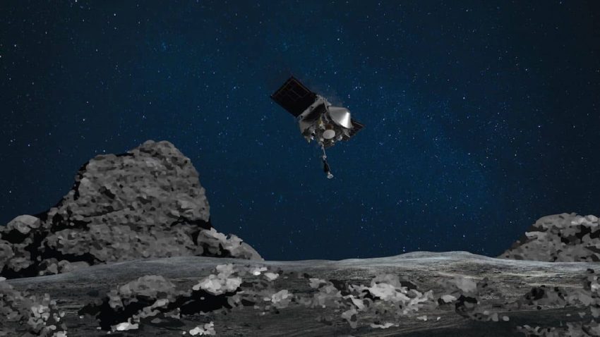 NASA spacecraft Osiris-Rex successfully landed on the asteroid Bennu