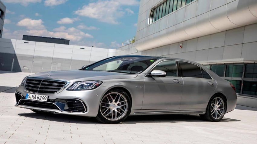 Test run of new Mercedes AMG car launched