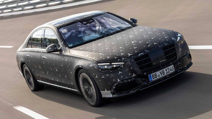 Test run of new Mercedes AMG car launched