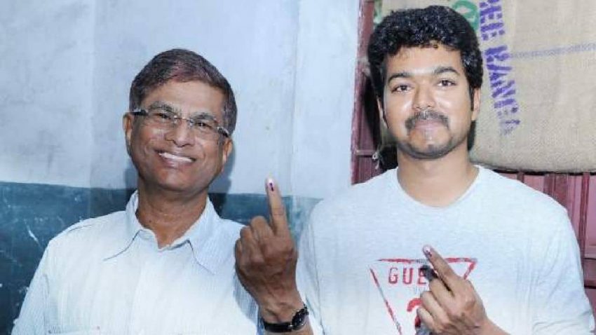 Is actor Vijay's father S.A.C. taking political incarnation?