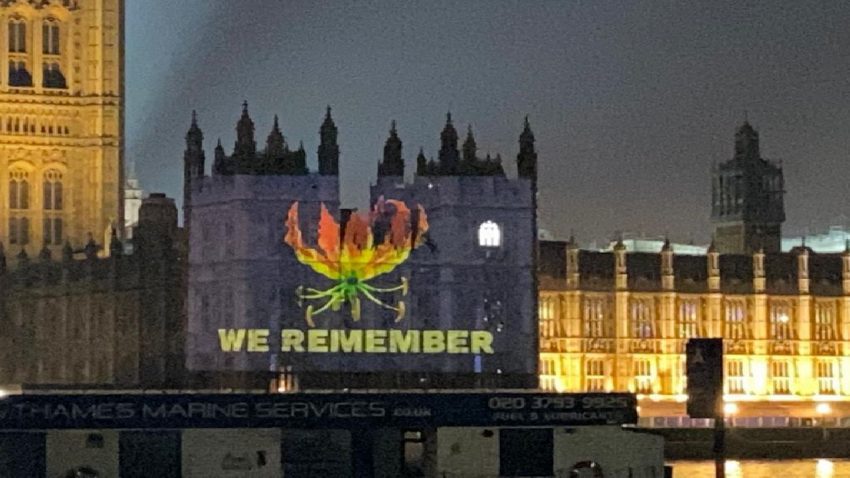 Lighting Tribute in the British Parliamentary Constituency