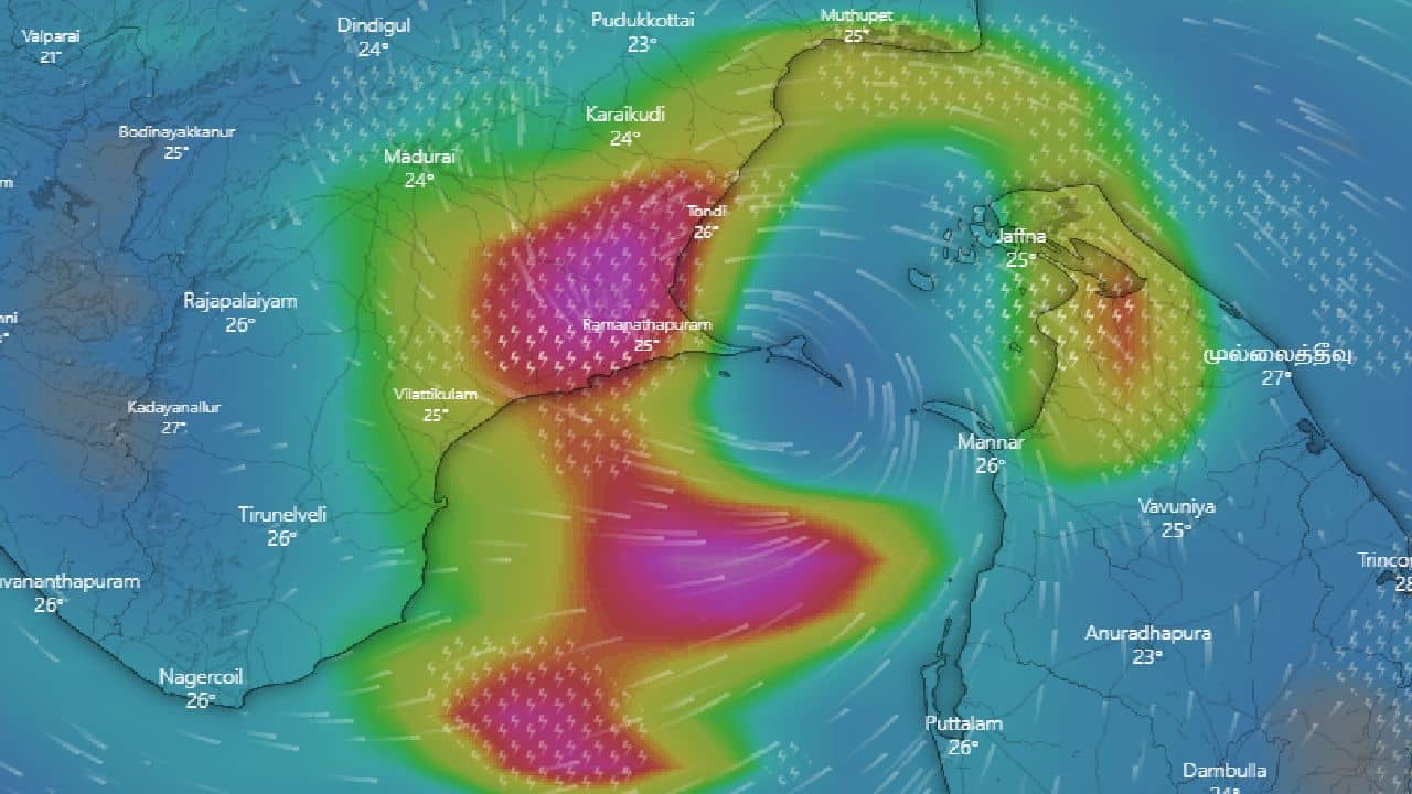 Chance of low pressure area (storm) in the Bay of Bengal sea area