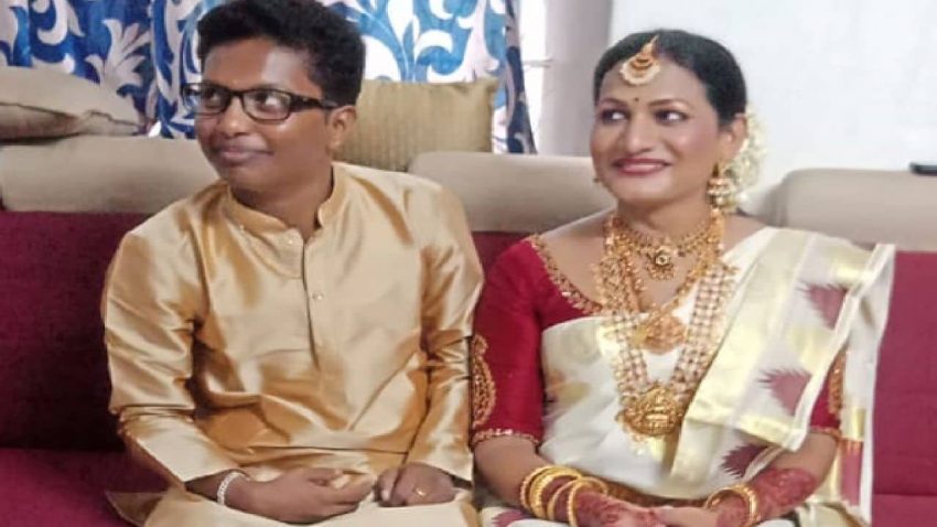 Which is the first transgender transgender couple in India to donate an organ?