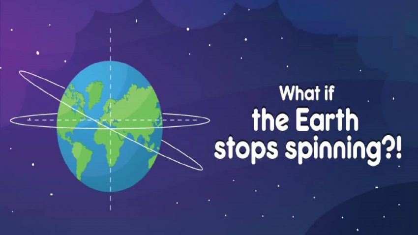 What happens if the earth stops spinning?