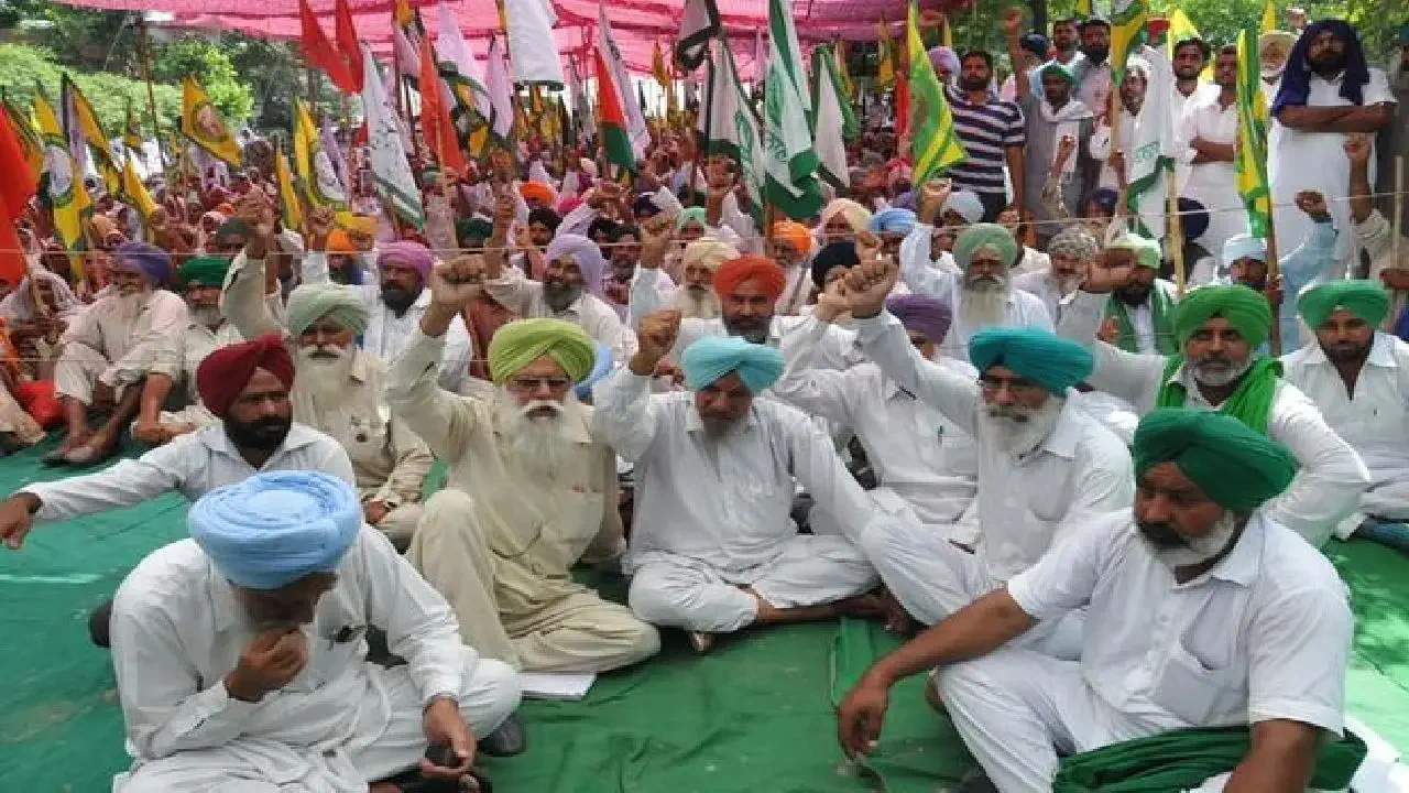 Bharat Bandh run by farmers - Congress support