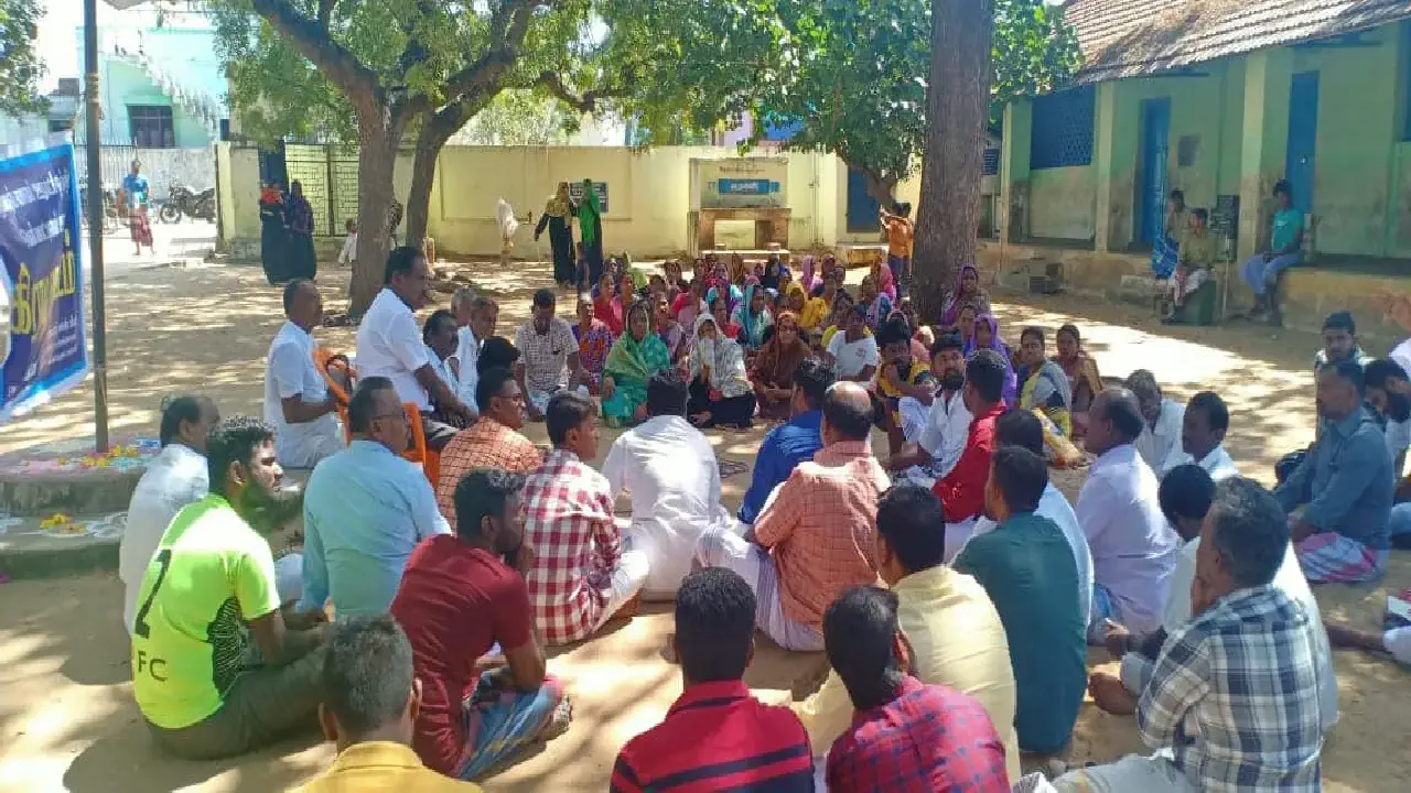 Grama Niladhari Council meeting held by political parties - Tamil Nadu Home Department issued a stern warning !!!