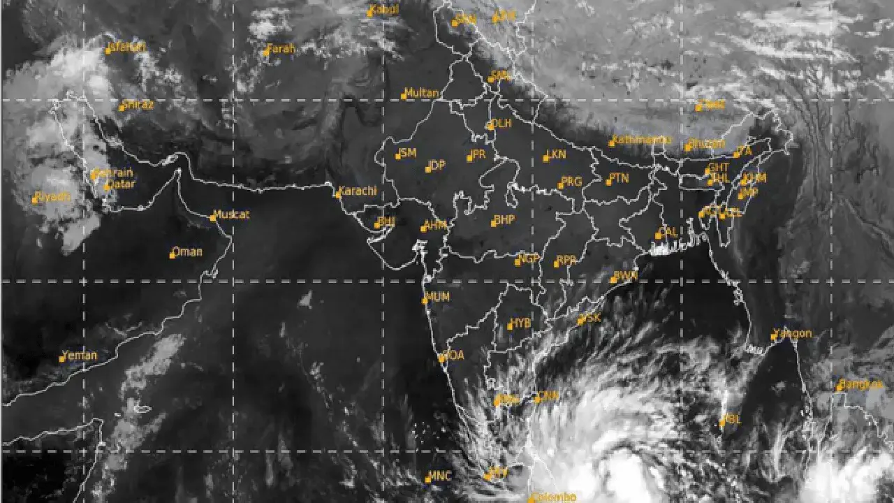 Heavy rain meteorological center warns for 6 districts of South Tamil Nadu