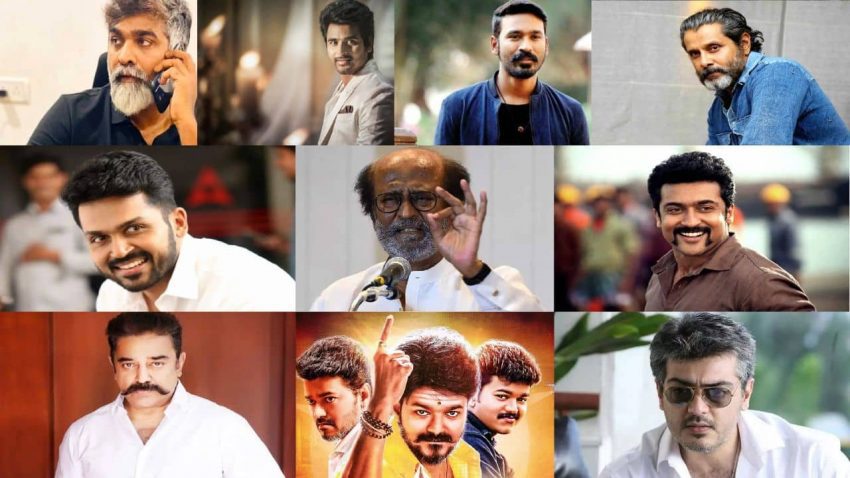 Top 10 highest paid heroes in Tamil cinema