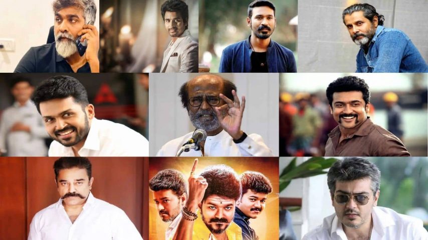 Top 10 highest paid heroes in Tamil cinema