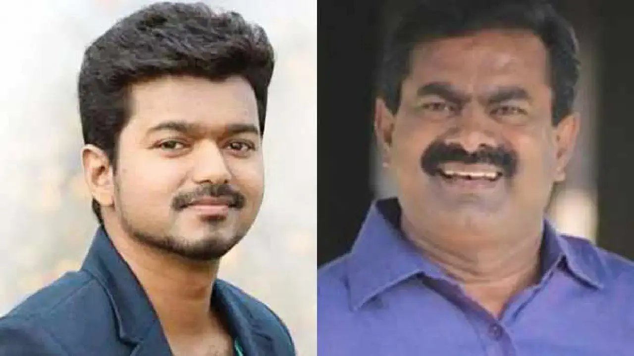 Vijay fans rioting against Seeman - Seeman brothers appealing to stick the farmer's symbol on the anti-wall !!!