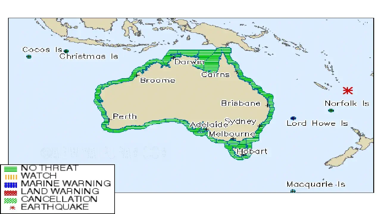 'Tsunami confirmed' in South Pacific region after 7.7-magnitude earthquake