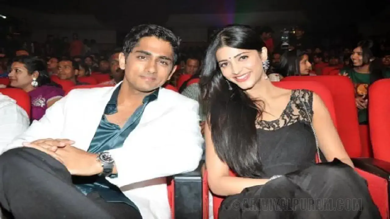 Shruti-Hassan-is-the-eldest-daughter-of-Kamala-Hassan,-who-lived-with-Siddharth-in-Living-Together---Apprentice-Ranganathan-announced-the-opening-in-a-YouTube-video