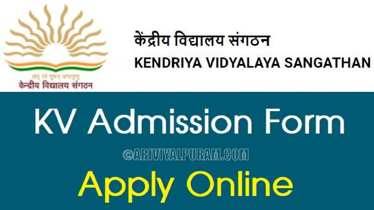 KVS Online Admission Portal 2021-22 – kvsonlineadmission.kvs.gov.in | kvsangathan.nic.in