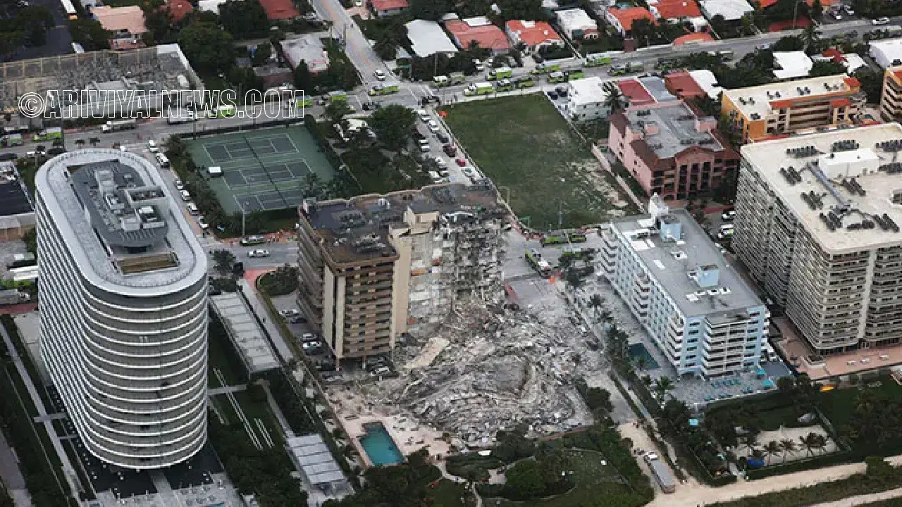 102 people died in the collapse of a residential building in the United States