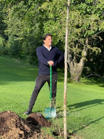 Tree planting Pakistan Prime Minister Imran Khan