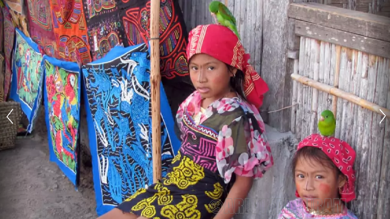 Indigenous community in panama