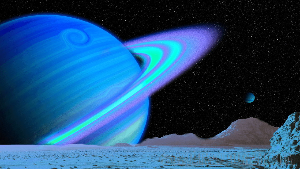 Saturn's icy rings