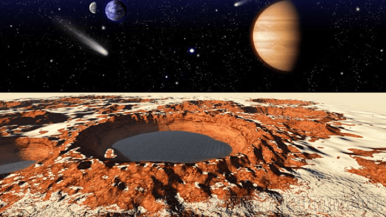 The equator of mars