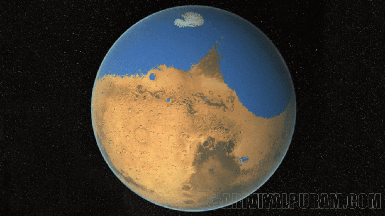 The equator of mars