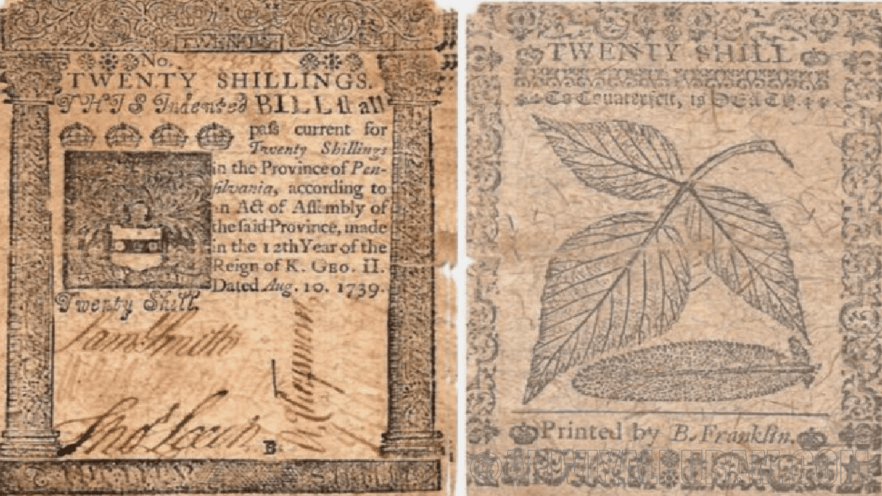 Benjamin franklin busted the counterfeiters