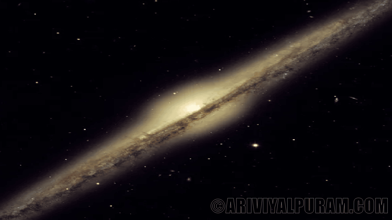 The thinnest galaxy