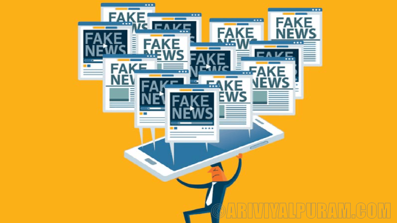 The spread of fake news